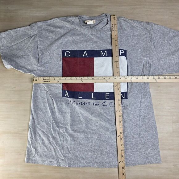 Vintage 1998 Brazos Camp‎ Allen Jesus Is Lord Shirt Tommy Size Large - Picture 6 of 9